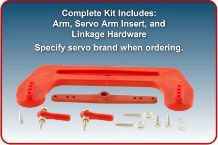 Picture for category 3W Pull-Pull Servo Arm