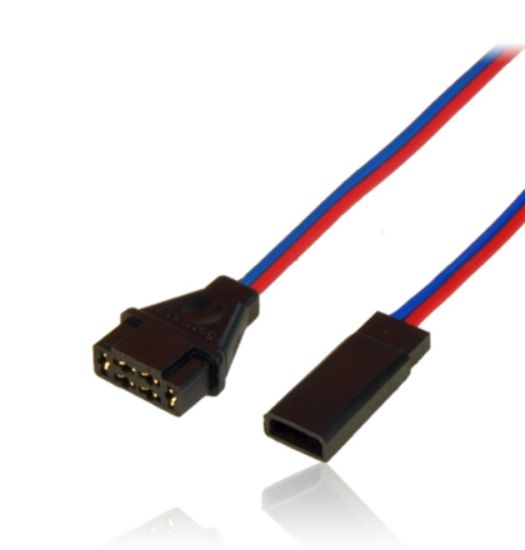 Picture of 1252/10 Adapter lead MPX Female/JR Female 10cm