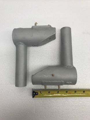 Picture of JA-DA120-Slick  - J & A Twin Muffler Pair for Desert Aircraft DA 120