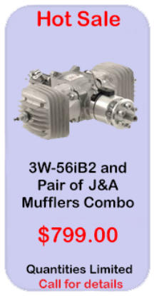 Picture of Sale 3W-56iB2 and Pair J&A Muffler Combo